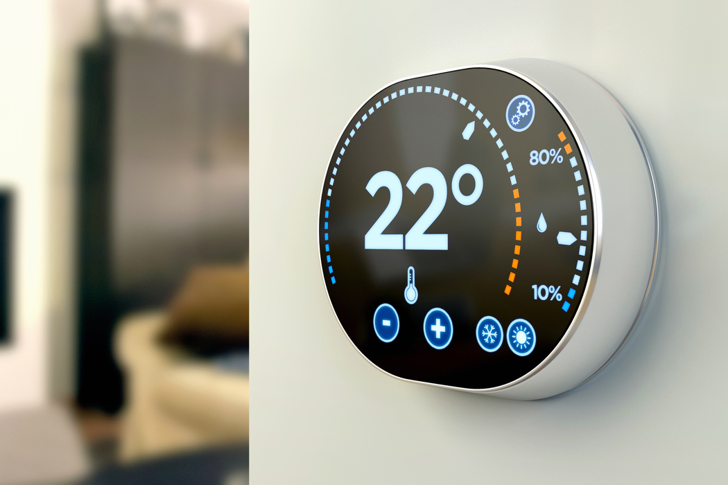 Smart home automation system: Celsius temperature multimedia thermostat